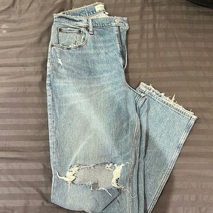 Abercrombie & Fitch The 90’s straight Ulta high rise jean